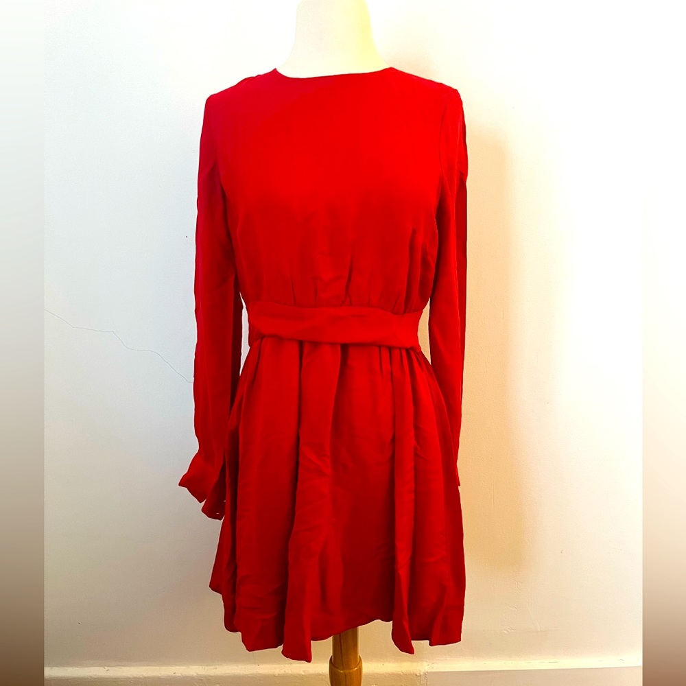 Karen Walker red dress